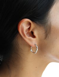 Image 2 of ripple earrings