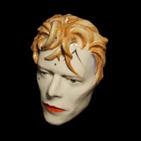 Image 1 of 'Ashes To Ashes' Painted Ceramic Mask Sculpture