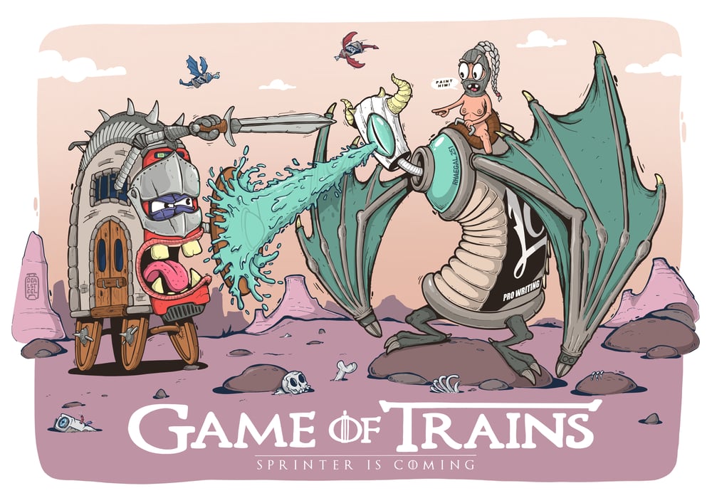 Image of ''Game of Trains'' POSTER A2
