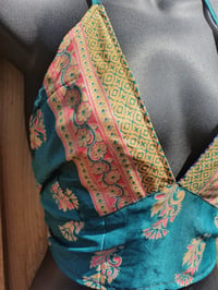 Image 4 of Reversible Top made from sari fabrics
