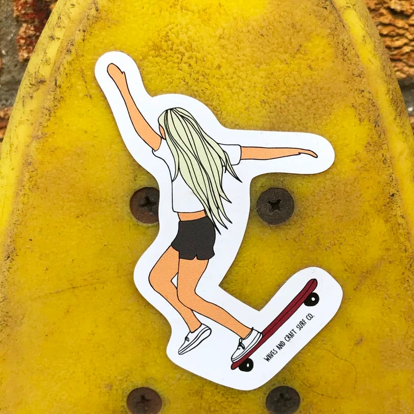 Image of Skategirl sticker