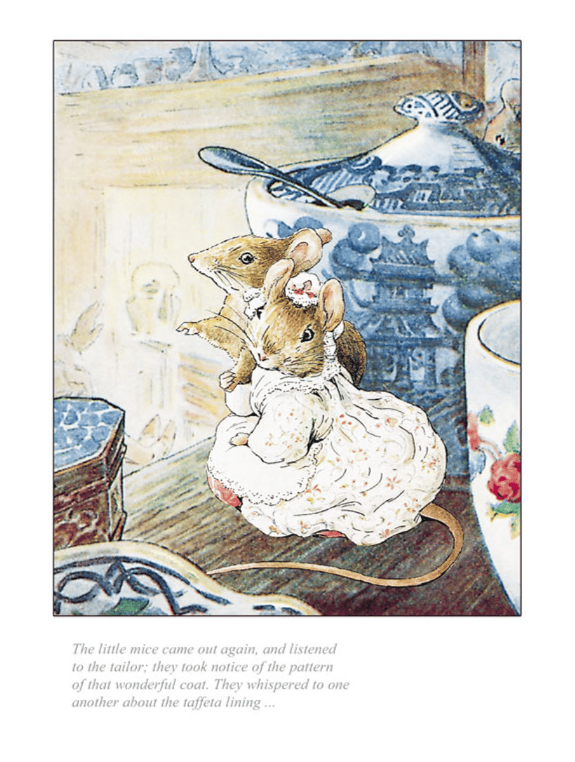 Beatrix Potter "The Little Mice Came Out Again"