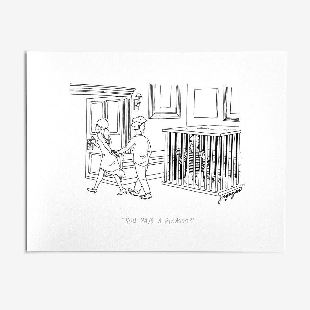 Image of "Picasso" Art Print