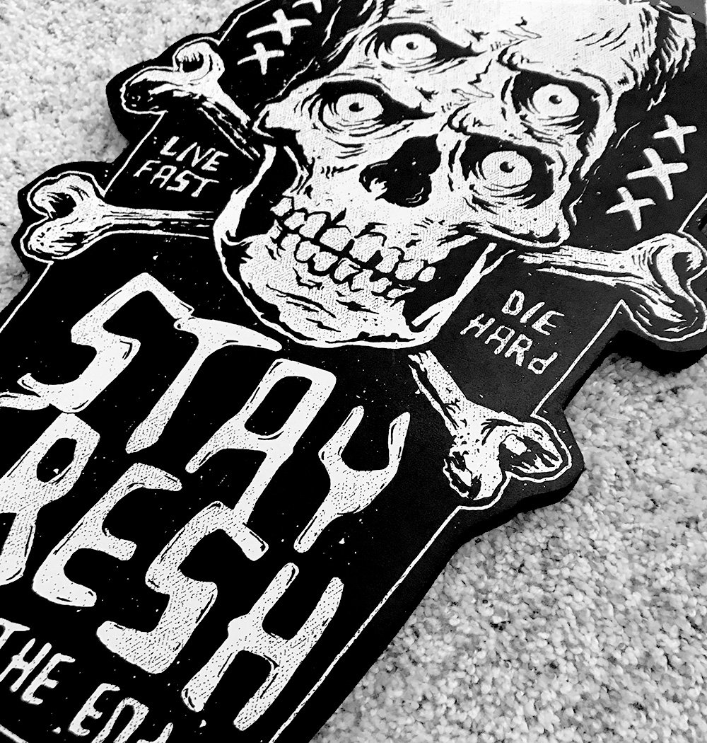 Stay Fresh Woodcut