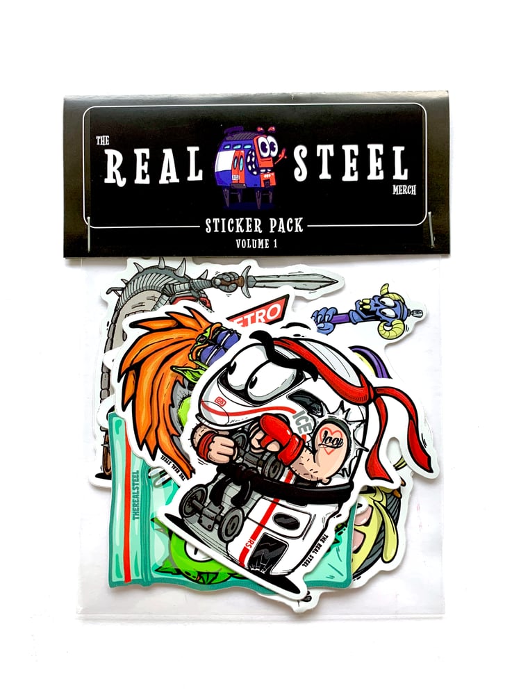 Image of REALSTEEL  Sticker Pack volume 1