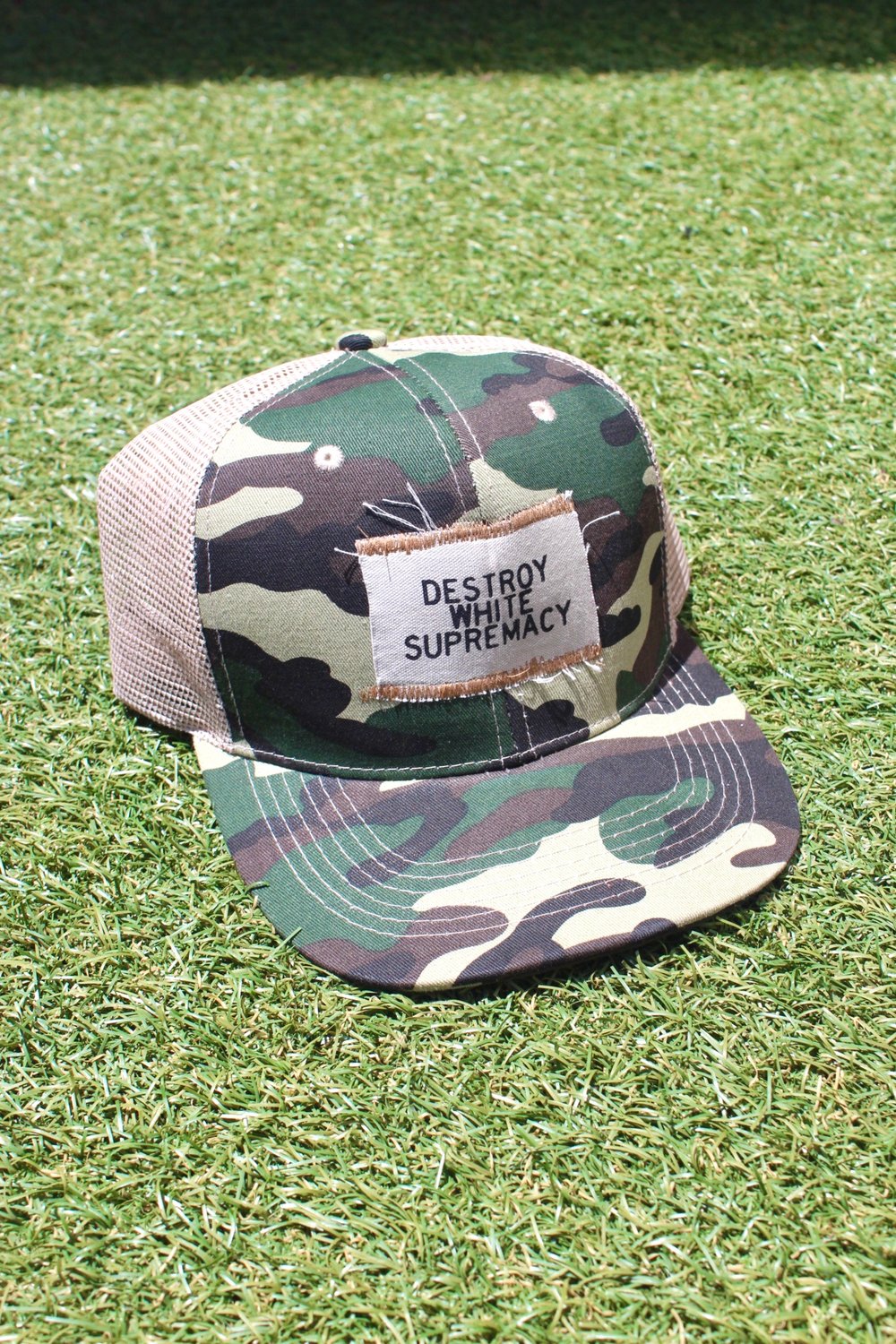 DWS trucker hat in camo