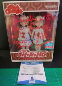 Image 1 of The Grady Twins The Shining Dual Signed Rock Candy Figures RARE