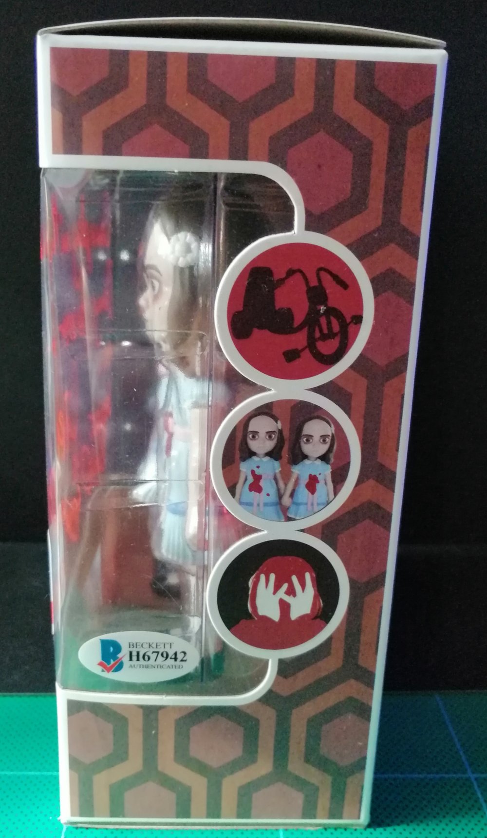 The Grady Twins The Shining Dual Signed Rock Candy Figures RARE