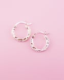 Chain Creole Hoops
