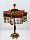 Luxury Lamp - Antique Lamp & Victorian Lampshade Silk