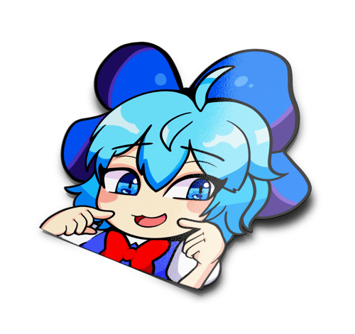 Image of Touhou girls Stickers