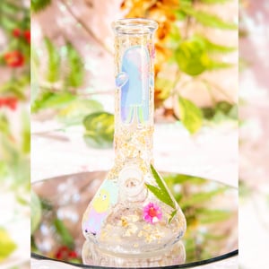 Image of ♡Custom Themed Glass Decorated with STICKERS: DOWN PAYMENT♡