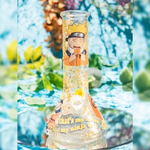 Image of ♡Custom Themed Glass Decorated with STICKERS: DOWN PAYMENT♡