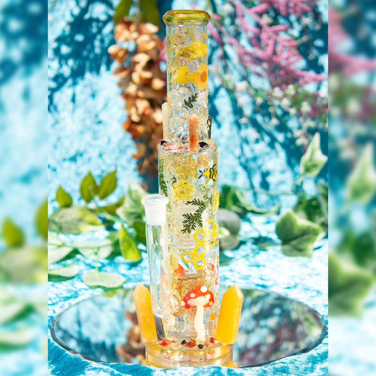 Image of ♡Custom Crystal Dreams Glass: DOWN PAYMENT♡