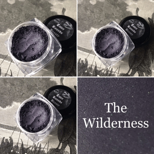 Image of The Wilderness - Green Purple Black Eyeshadow - Vegan Makeup Goth Gothic Lolita Country Goth Witch 