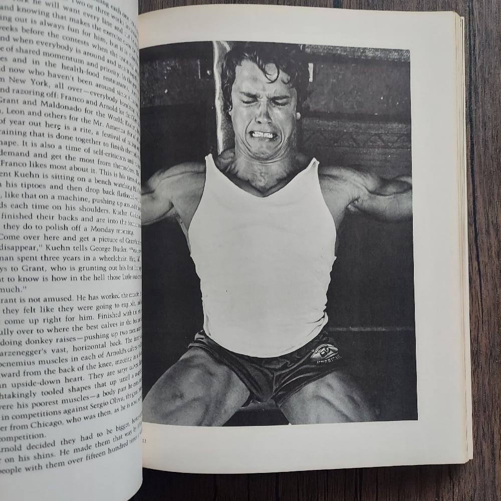 Pumping Iron: The Art and Sport of Bodybuilding, by Charles Gaines and George Butler