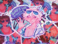 Image 4 of Surf's Up, Hinata-kun! Prismatic Stickers