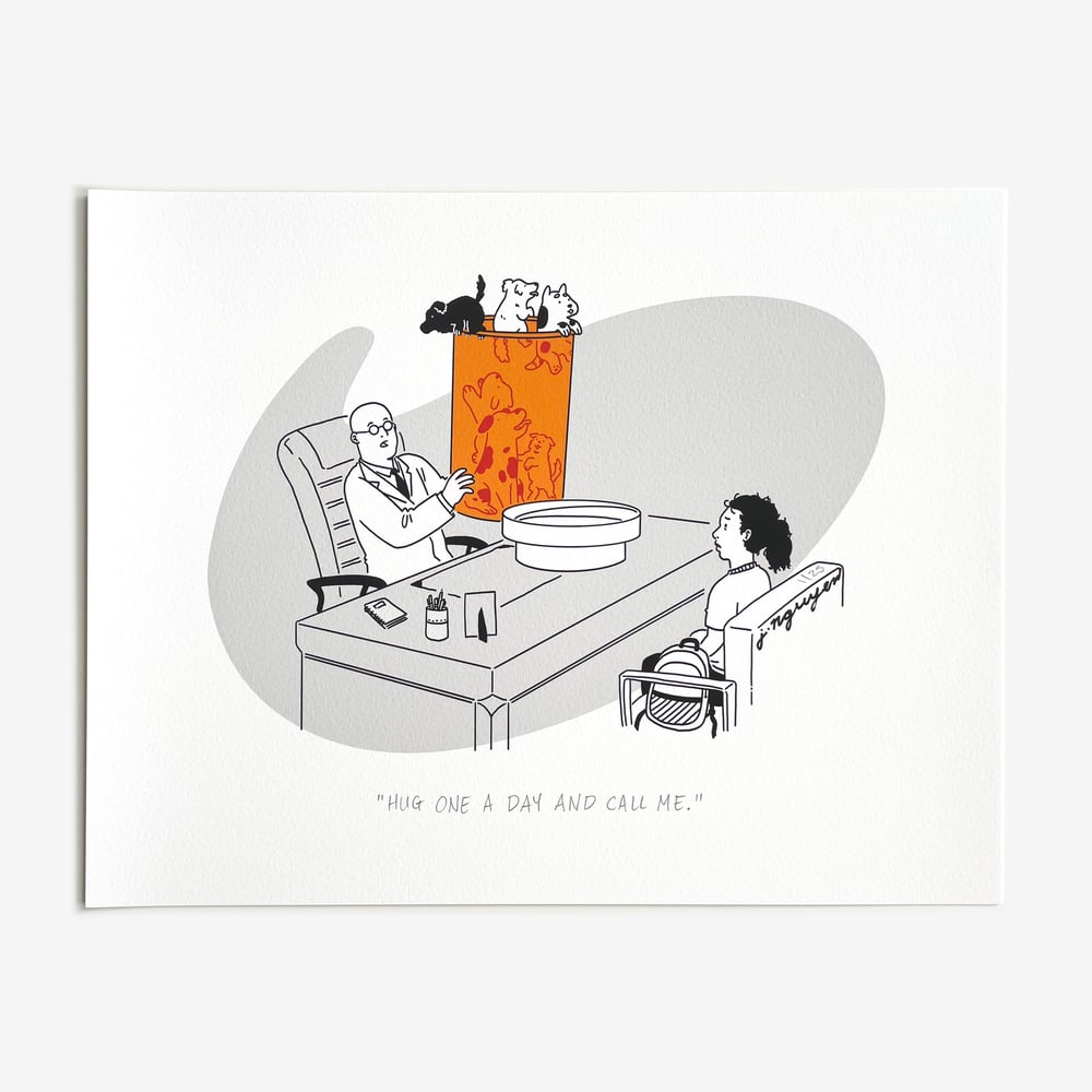Image of "Puppy Prescription" Art Print