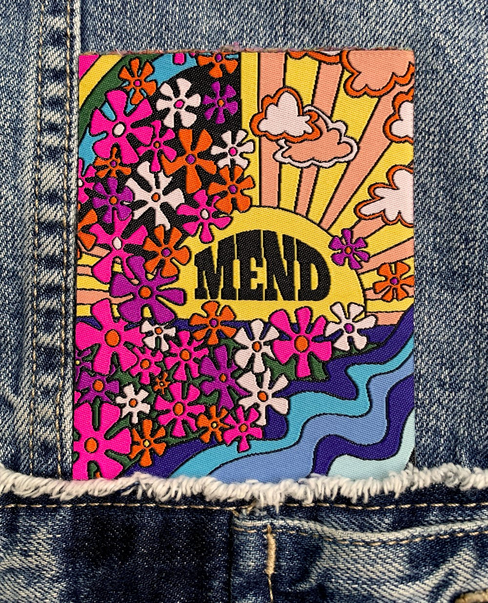 Mend - Woven Iron-on Patch