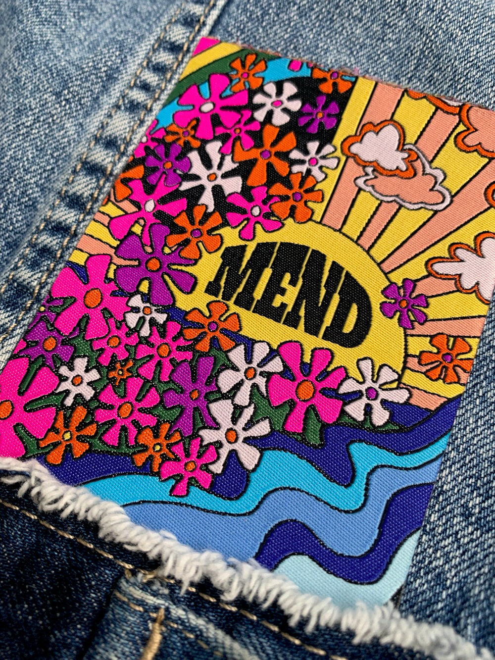 Mend - Woven Iron-on Patch