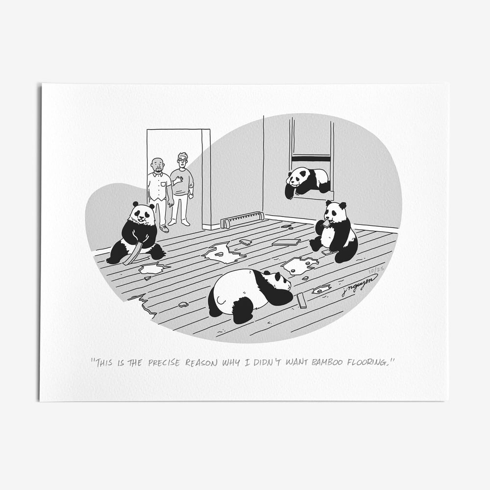 Image of "Pandas" Art Print