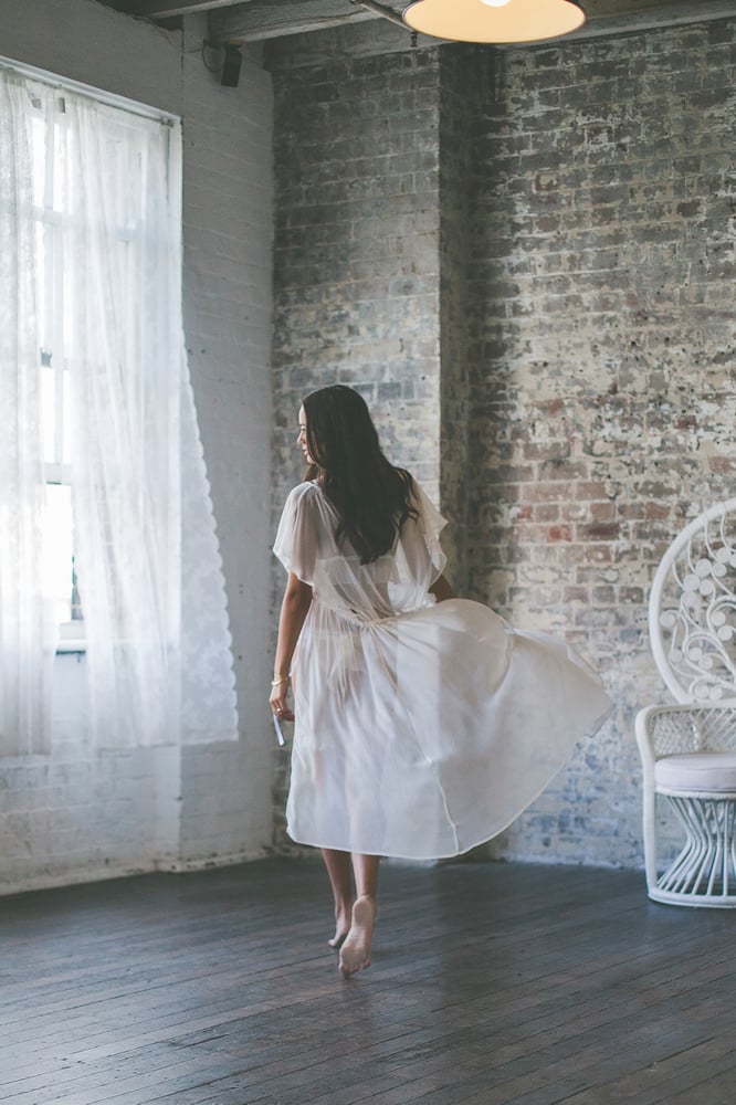 Image of Swan Bridal Robe