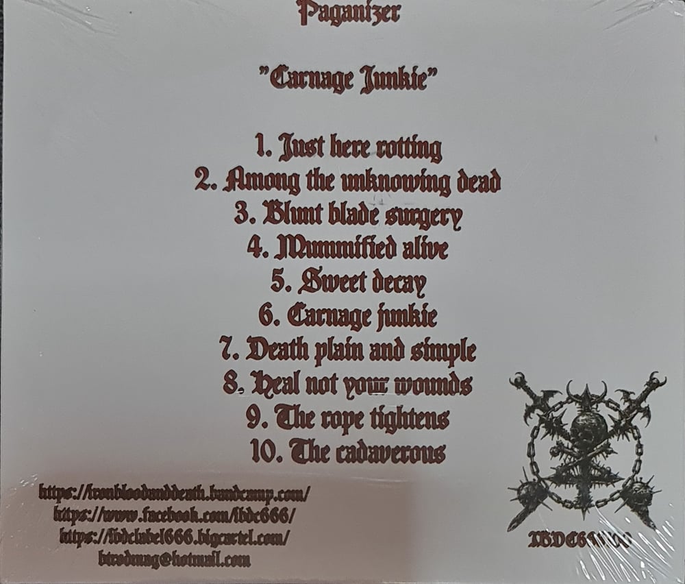 PAGANIZER - Carnage Junkie Digi CD