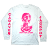 ROTTEN.COM 'CADAVER JACKPOT' LONG-SLEEVES, NEON PINK
