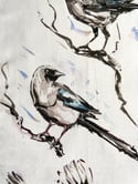 Magpie Tea Towel 