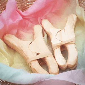 Image of Wooden Play Pegs / Play Clips