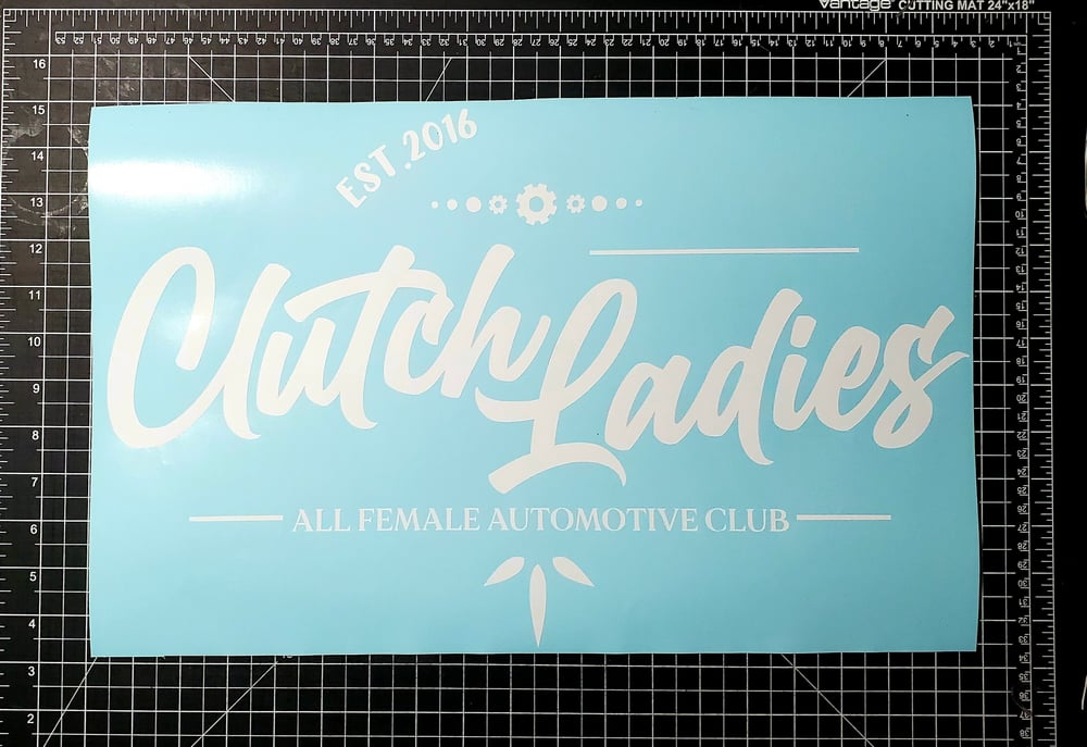 Clutch Ladies Backglass