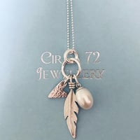 Image 2 of Cherish Feather Pendant