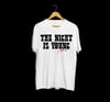 The Night Is Young Tour Tee in White