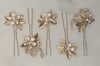 Lotus Serpent hair pins