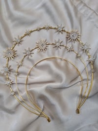 Image 3 of Gold Constellation halo headband