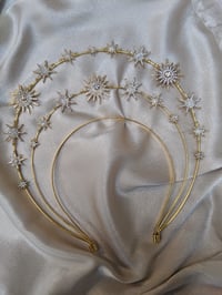 Image 1 of Gold Constellation halo headband