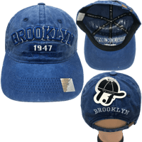 Image 3 of Brooklyn Polo Cap, Embroidered Bklyn Adjustable Hat, Adjustable Hat for Men and Women
