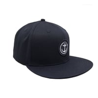 Image 1 of IKONIC SNAPBACK -BLK