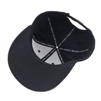 Image 2 of IKONIC SNAPBACK -BLK