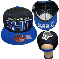 Image 2 of Don't Ask Me For Shit Snapback, Men's Snapback, Women's Snapback, Custom hat
