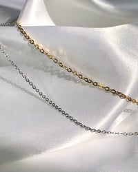 Image 3 of "Wild Cherry" Necklace (Silver + Gold)