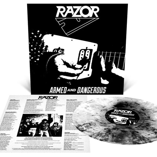 Razor - Armed and Dangerous (White and Black Galaxy Edition)