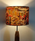 Mushrooms Drum Lampshade by Lily Greenwood (30cm Diameter)