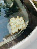 Image of baby on board static cling