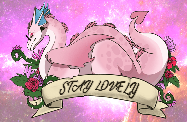 “Stay Lovely” Felicia Magnet 