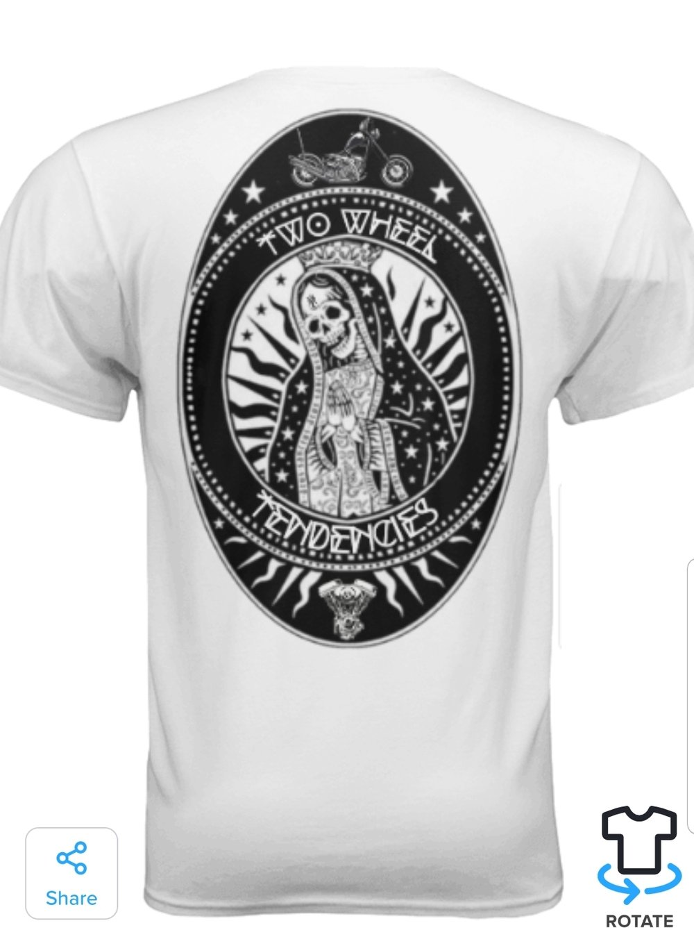 Image of (Dark prayer) TWT tshirt 