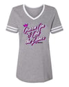 Pinkingz - Queen On & Off The Lanes Woman's V-Neck T-Shirt