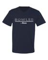 Pinkingz Bowling - Bowler T-Shirt Navy Blue V-Neck