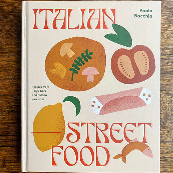 Image of Italian Street Food - cookbook - second edition hardback
