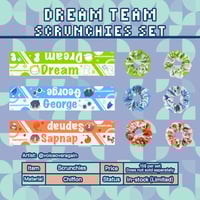 Image 2 of [In-stock] Fan-made Dream Team Scrunchies + GNF